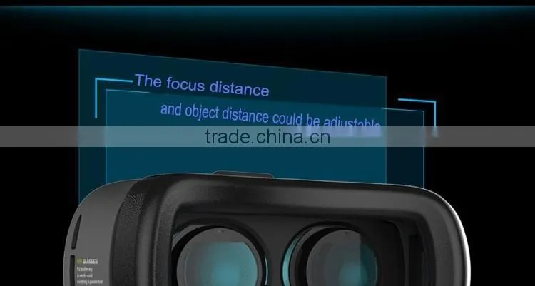 2016 Newest Google Cardboard Virtual Reality 3D Glasses, 3D VR Glasses for Smart Phone