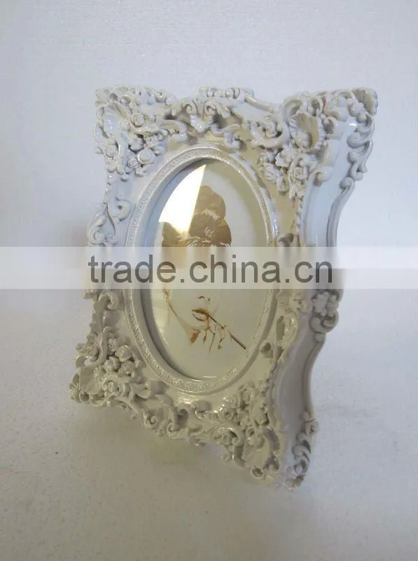 DS-0040P European style white Photo Frame picture frame