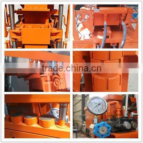 HR1-10 the cheapest automatic Interlocking clay brick machine compressed earth soil cement block brick making machine