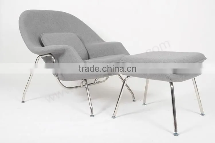 Bedroom furniture Home furniture design wholesale Eero Saarinen womb chair and ottoman