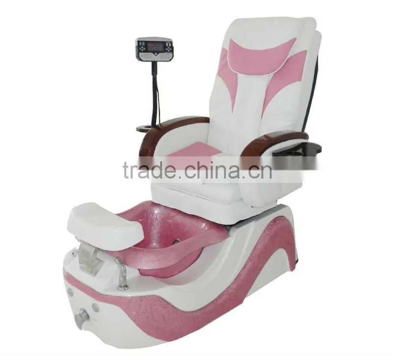 becautiful green pipeless pedicure spa chair with free stool