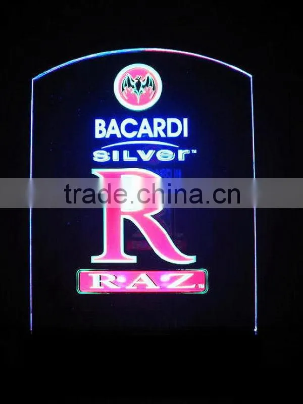 Low price useful acrylic led illumination signs