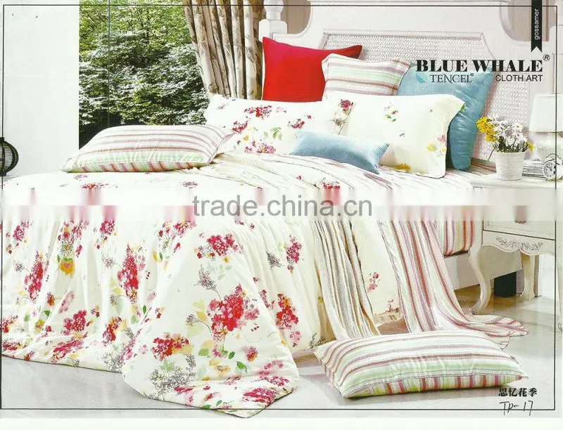 textile fabric for bed cover/bedding comforter set/printed bedding set