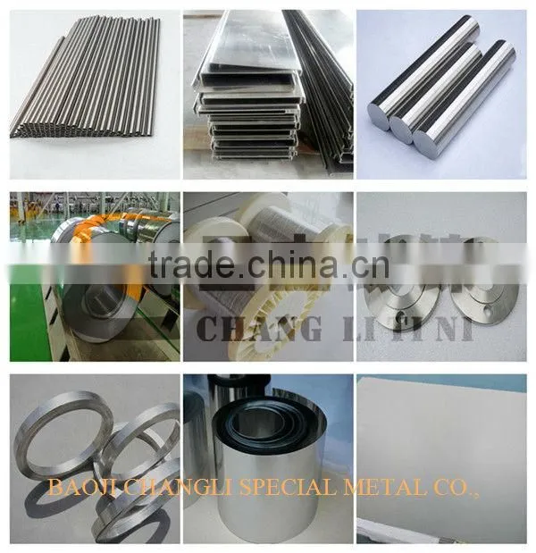 baoji astm b337 titanium tube