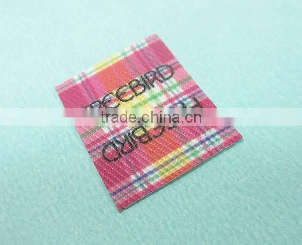 Satin Logo Printing China Located Heat Transfer Factory