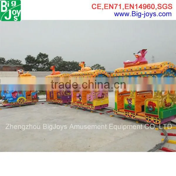 New type cheap customized amusement rides electric train for kids made in China