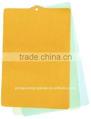 plastic thin folding chopping board/flexible cutting board