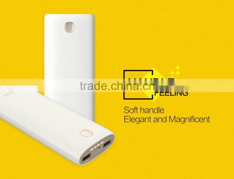 Best Selling Christmas Gift Patent Design High quality 15600mAh Dual USB Ports Lithium battery Power bank with OEM/ODM Manufactu