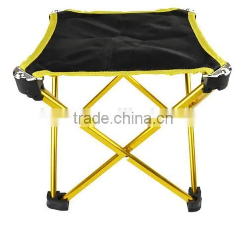 2015 NEW OUTDOOR ALU FOLDABLE STOOL WITH SEAT BACK