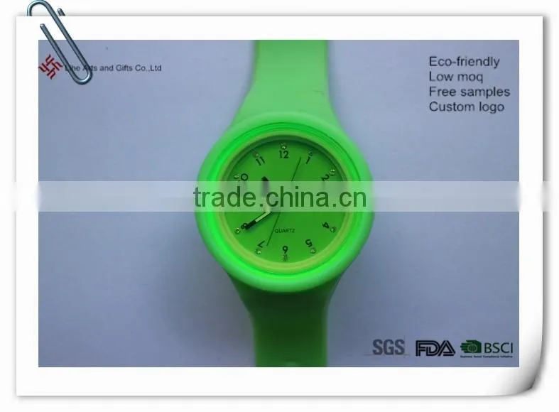 Jelly candy color silicone watches