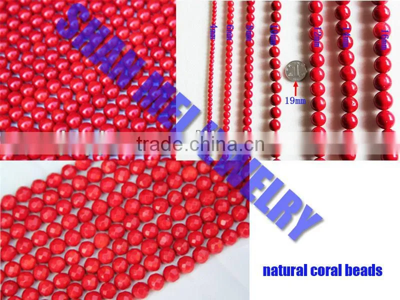 hot sale natural coral bead for wholesale