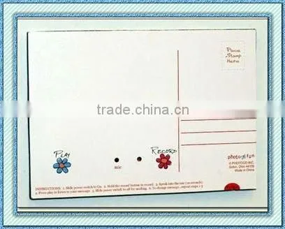 speaking postcard