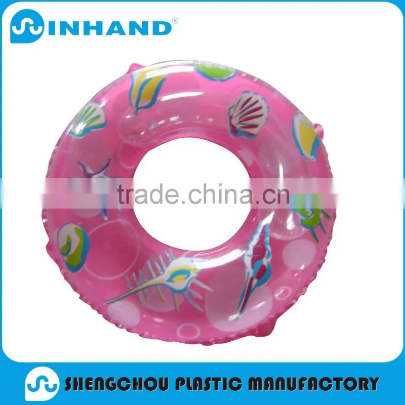 pvc inflatable swimming ring CMYK printing/Inflatable PVC Swimming Ring/pvc inflatable plastic twin swim ring for sale