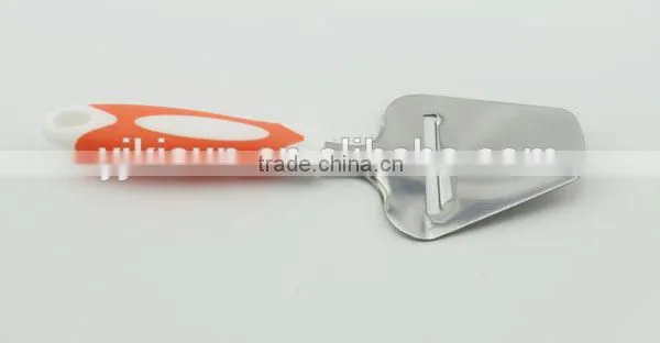 Straight blade cheese server with high quality Color handle