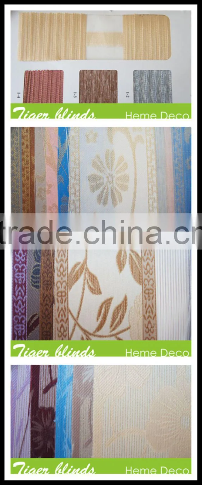 guangzhou motorized remote control zebra blinds