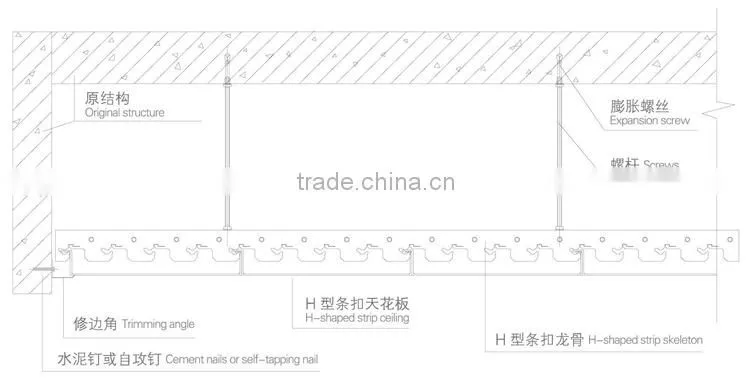 Customized ceiling tiles fireproof aluminum decorative panel