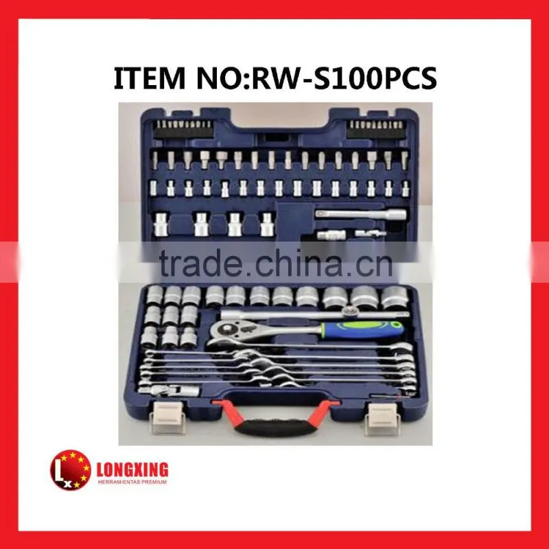 Factory Supply 46pcs (1/4")socket wrench tool set for socket wrench set,spanner knife set