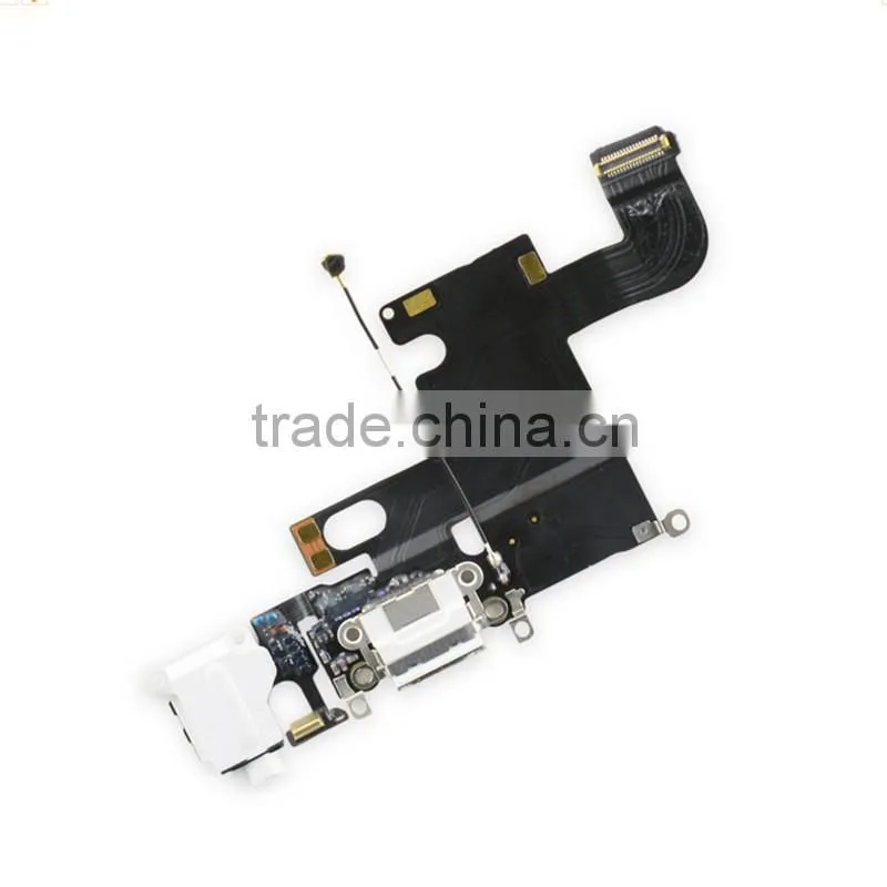 New Original Headphone Jack Audio Ribbon Flex Cable with Connector Pre-installed for Iphone 6 Replacement Part