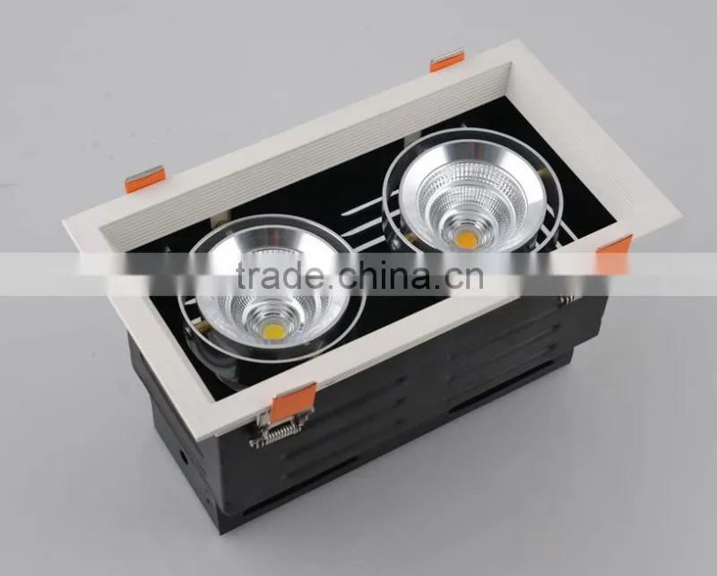 CITIZEN COB GRILIE 2 Head Led Downlight Square TEC002HGT30W