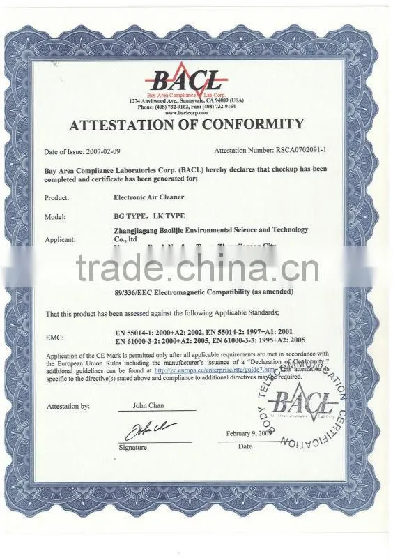 High votage (ESP) Electrostatic Precipitator Manufacturer