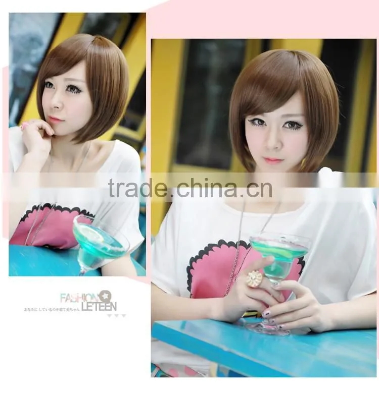 Fashion Spiky Hair Wigs Short Bob Remy Hair Wigs Cheap Short Bob Wigs