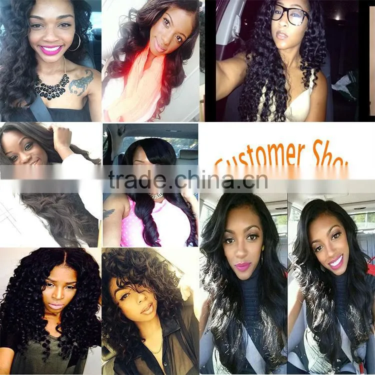 wholesale 6A 100% curly virgin malaysian real human hair / cheap remy human hair