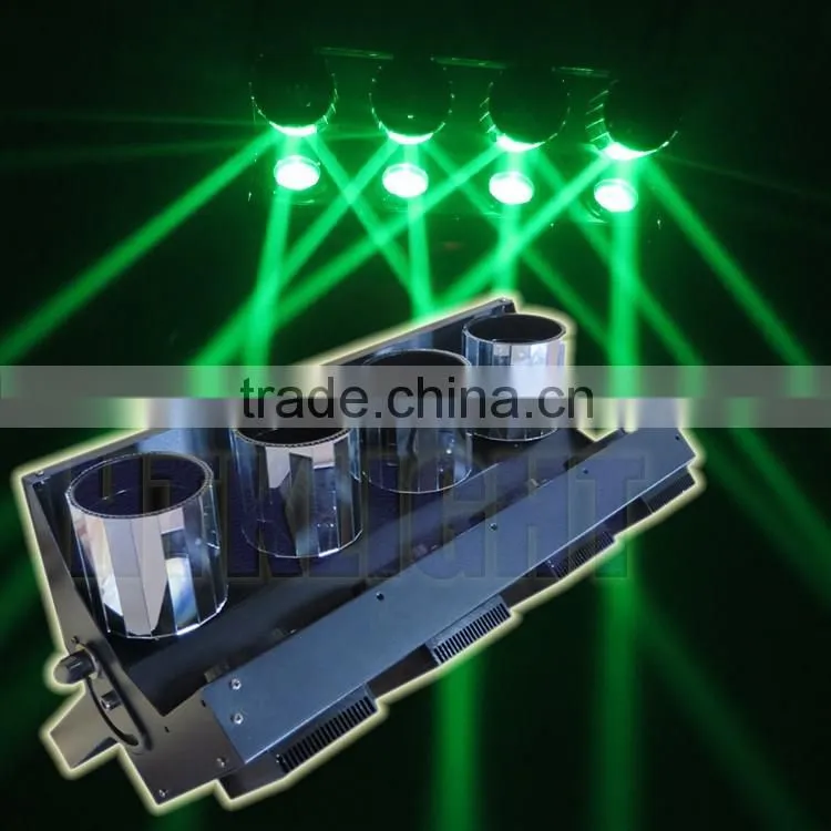 4 head 10W 4 in 1 rgbw led scanner disco lighting