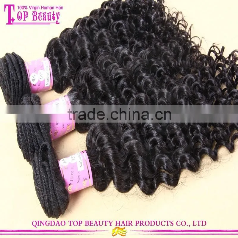 2016 Hot sale indian human hair virgin indian hair from india temple
