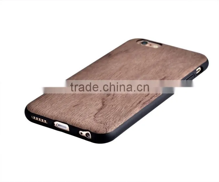 Original Sandal Wood Case Real Wooden Back Cover Case for iPhone 6/6s Plus