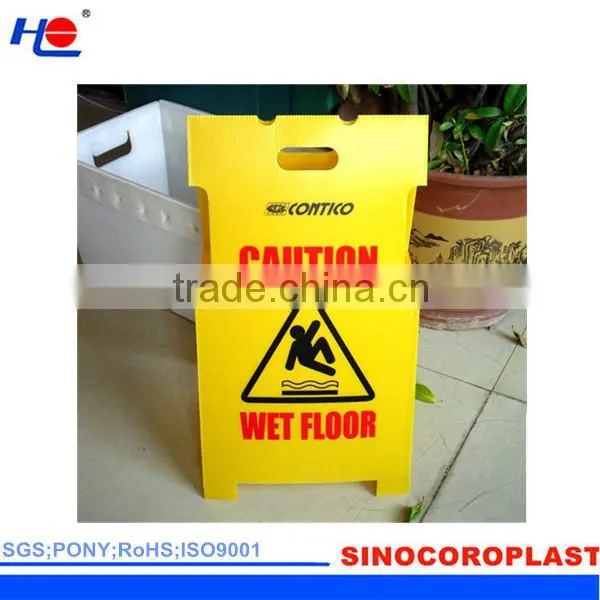 chemical resistance and corona treated plastic correx resistance grease signboard
