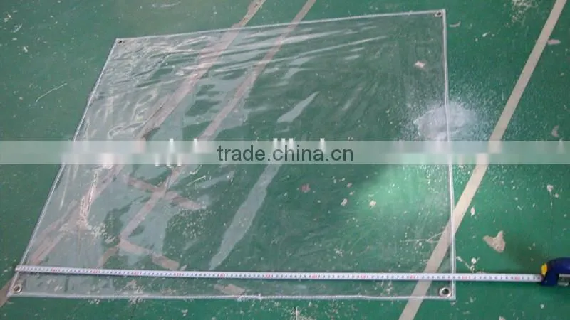 transparent pvc tarpaulin cover roof cover