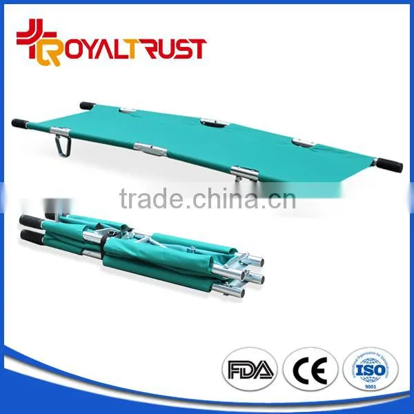 Military Folding Stretcher With Four Telescopic Handles