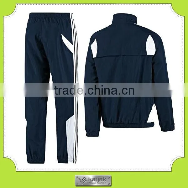 Professional training tracksuit custom sport tracksuit with embroidery logo