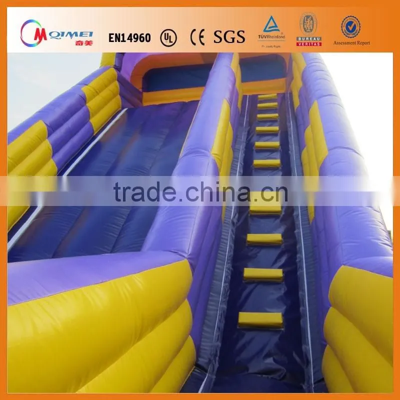 High quality PVC inflatable slide for children,children beds with slide