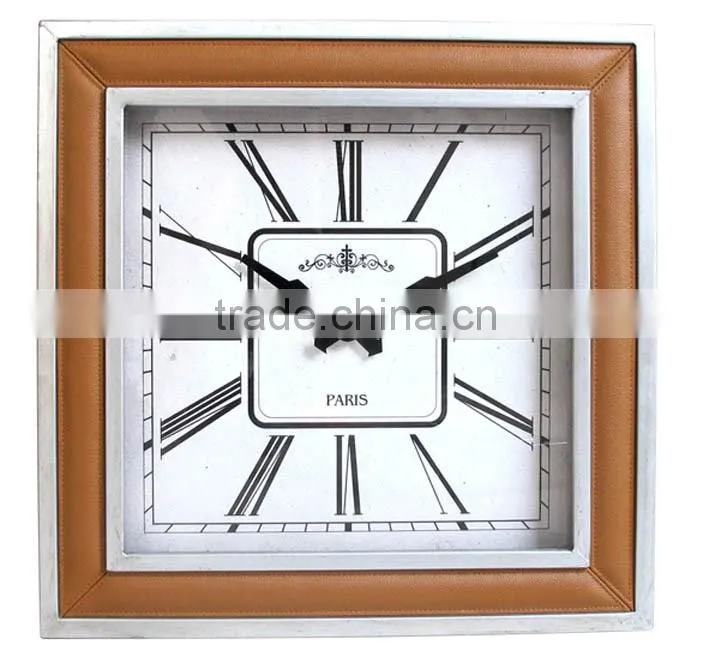 Wholesale Antique Metal Clock Rectangular Big Clock For Gift