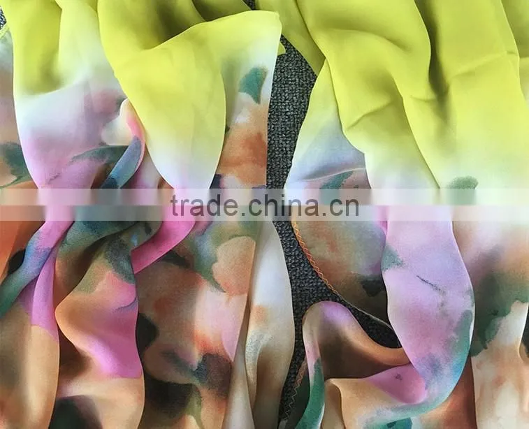 Made in Yiwu China Cheap Silk Scarf Shawls for Fashion Latest Ladies and Women