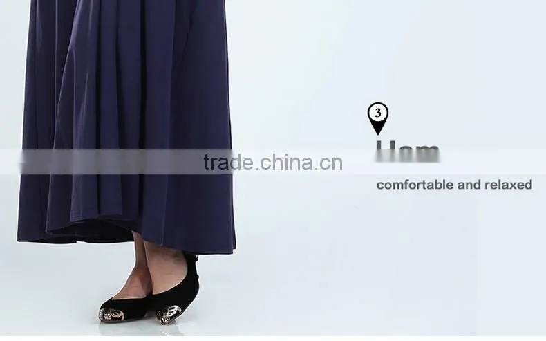 Long breastfeeding dress maternity clothes Fashionable