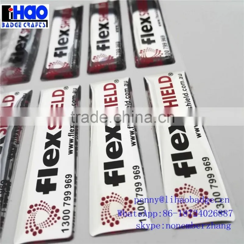 excellent quality hot sale self-adhesive transparent epoxy domed sticker