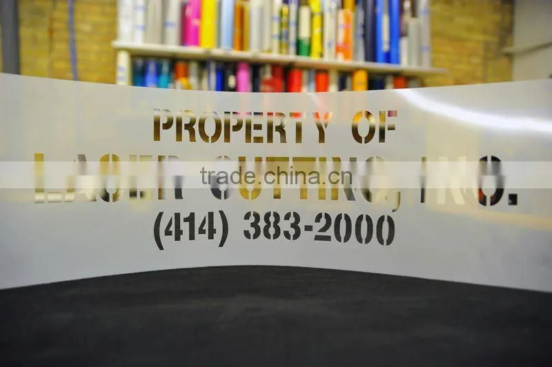 Mylar Laser Cutting Machine