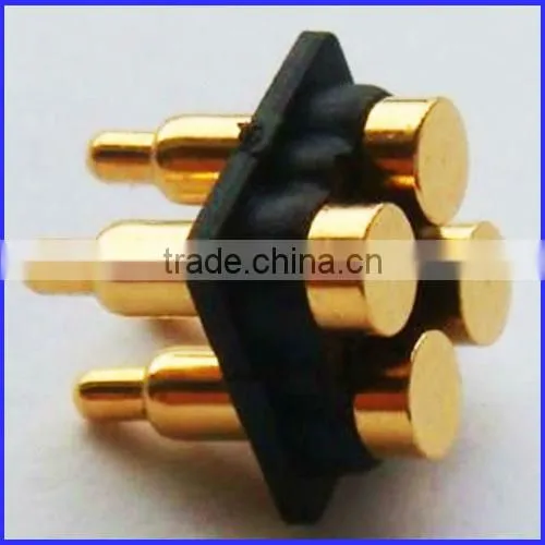 Male Gender and PCB Application 4 pin Pogo Battery Connector