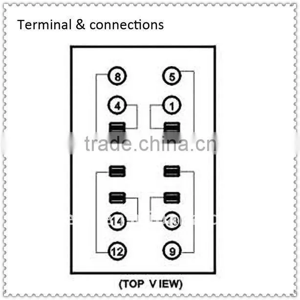 HH52P/MY2 suitable relay socket PYF08A