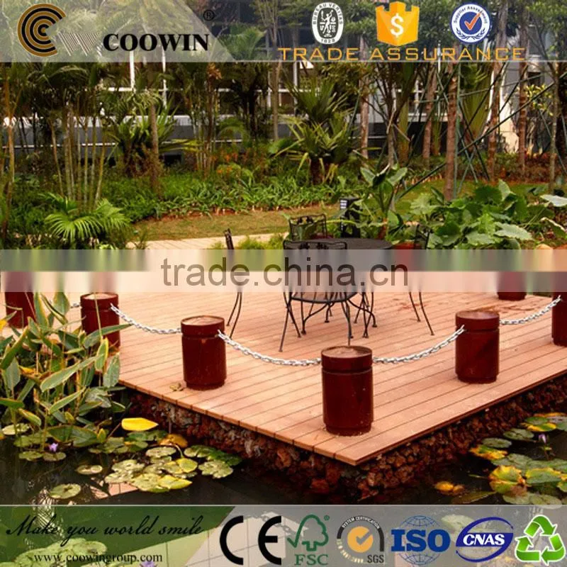 Coowin wpc hollow outdoor decking