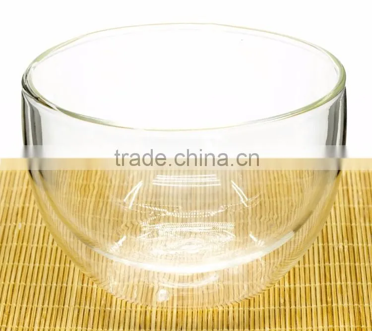 Double Walled Glass Matcha Bowl , Glasschale , Cam Kase , Bol En Verre
