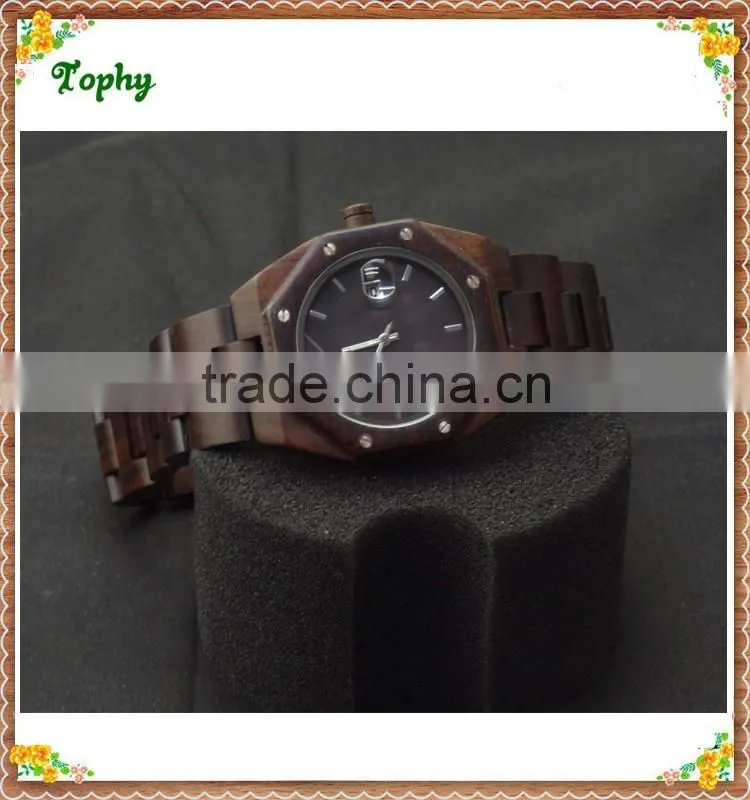 2016 red sandalwood wooden watch men for sales