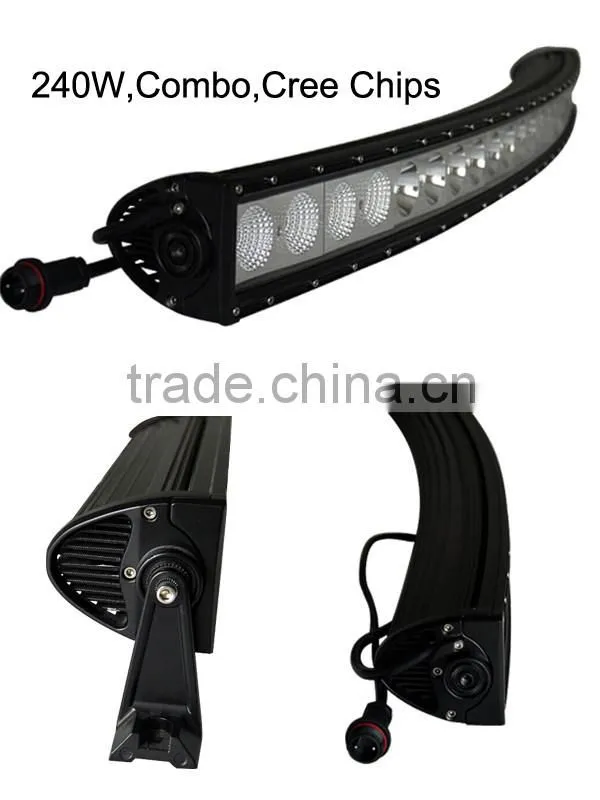 10W Oslon curve light 50" 4x4 super bright