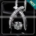 Ring size Platinum women rings , DEF color moissanite round brilliant cut for moissanite jewelry