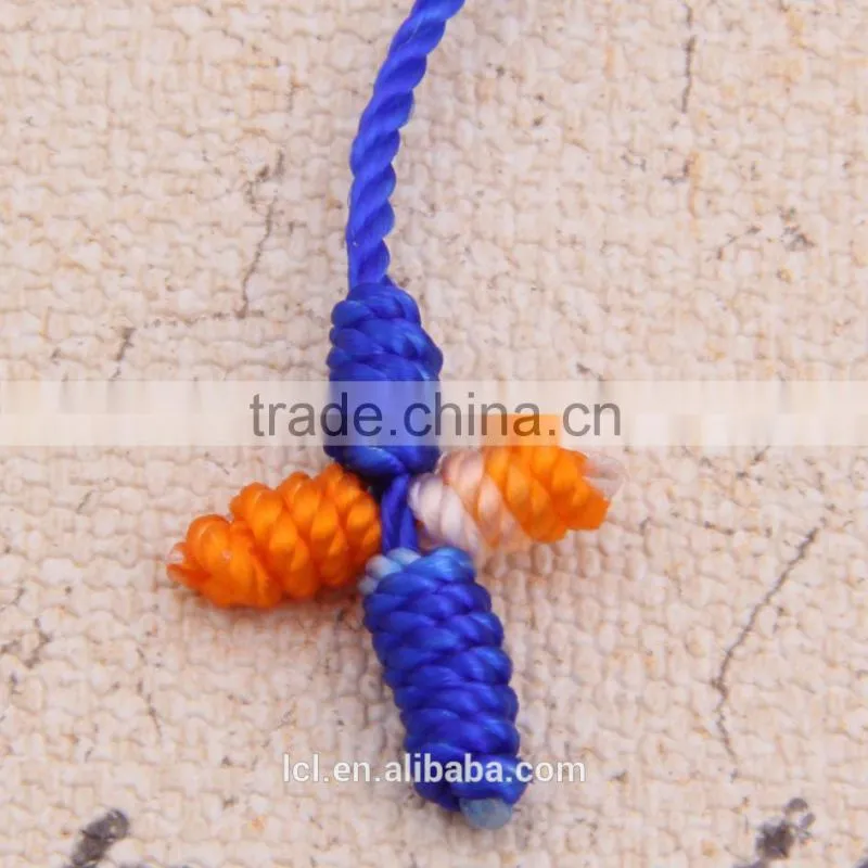 2015 new designs bracelet pure white & colorful rope cross bracelet jewelry hand made bracelet for woman cute girl childen
