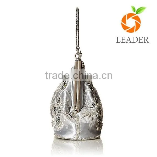 High grade practical eco-friendly silver rose handbag