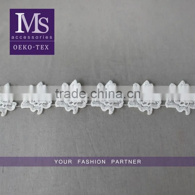 5.7cm fringed cotton jacquard webbing, Jacquard tape with cotton tassel wholesale