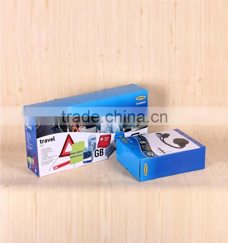 Cardboard electronics packaging paper box